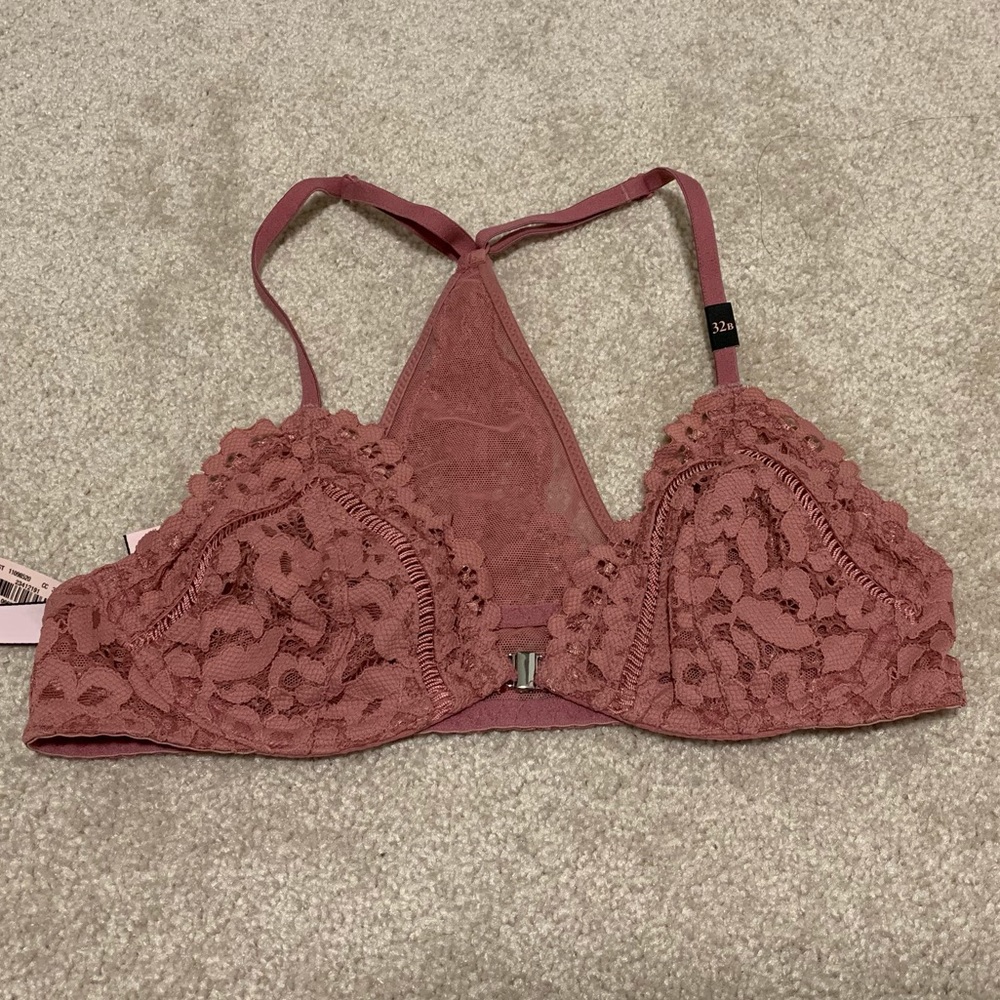 Vs unlined plunge wired bra 32b